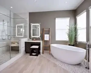 Выбор напольного покрытия для ванной