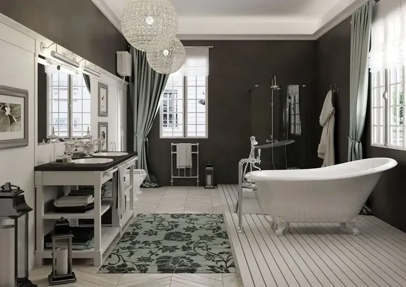 Ванная комната в парижском стиле