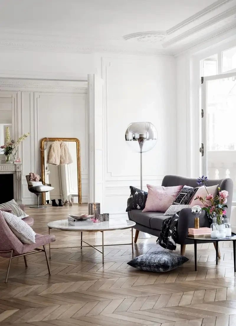 Стилевая мебель в парижском интерьере