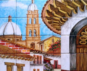 Imperfect handcrafted tiles