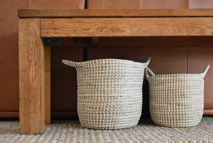 Organized shelf storage